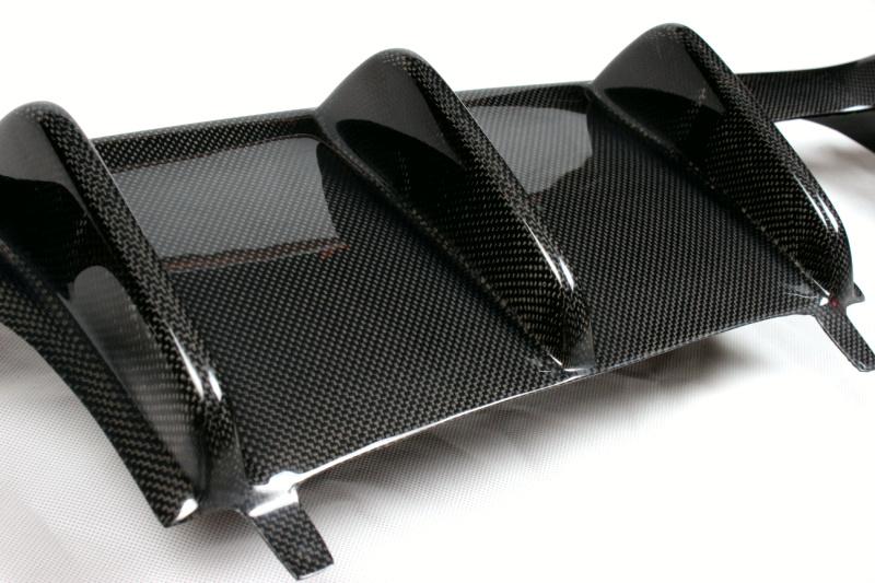 BMW Carbon Fiber Vorsteiner Style Rear Diffuser for E92 M3