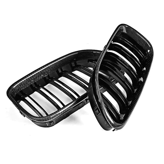 BMW Carbon Fiber Dual Slat Front Grille for F12 M6