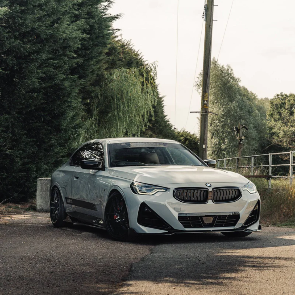 BMW Gloss Black Front Splitter for G42