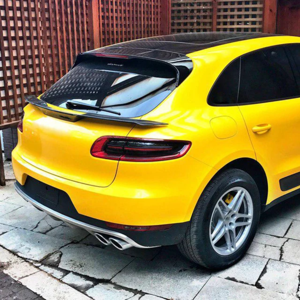 Porsche Carbon Fiber Rear Middle Spoiler for Macan 2014-2017