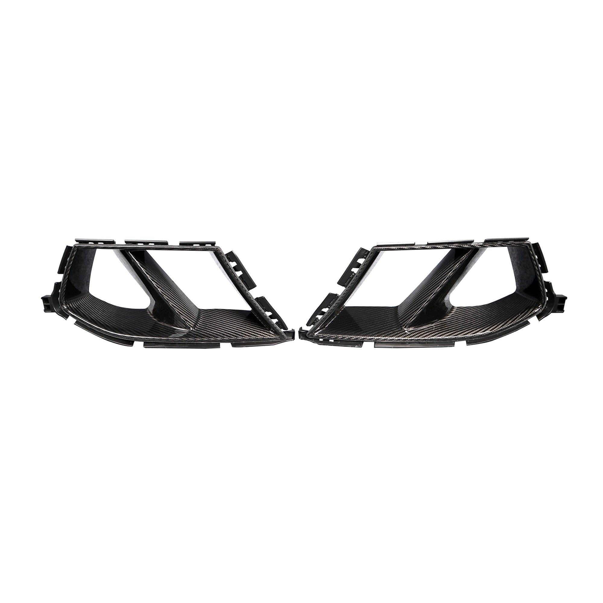 BMW Pre-Preg Carbon Fiber Dual Slat Front Air Ducts for G80/G81 M3 & G82/G83 M4