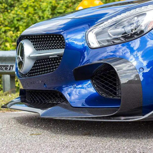 Mercedes Carbon Fiber RENNtech Style Front Splitter for AMG GT/S C190