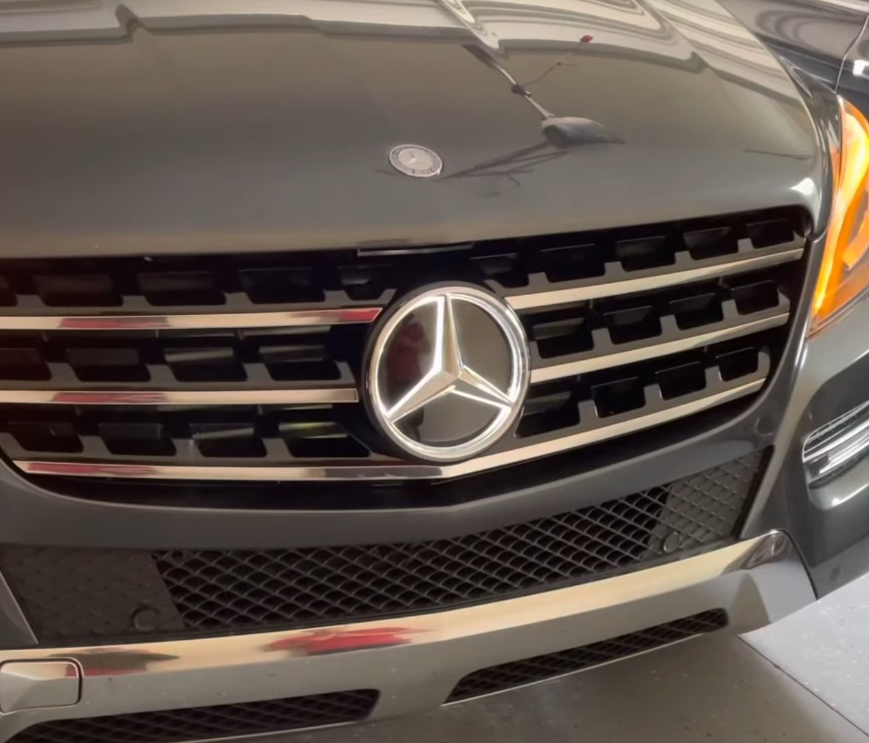 Mercedes Illuminated LED Grille Star (2008-2018)