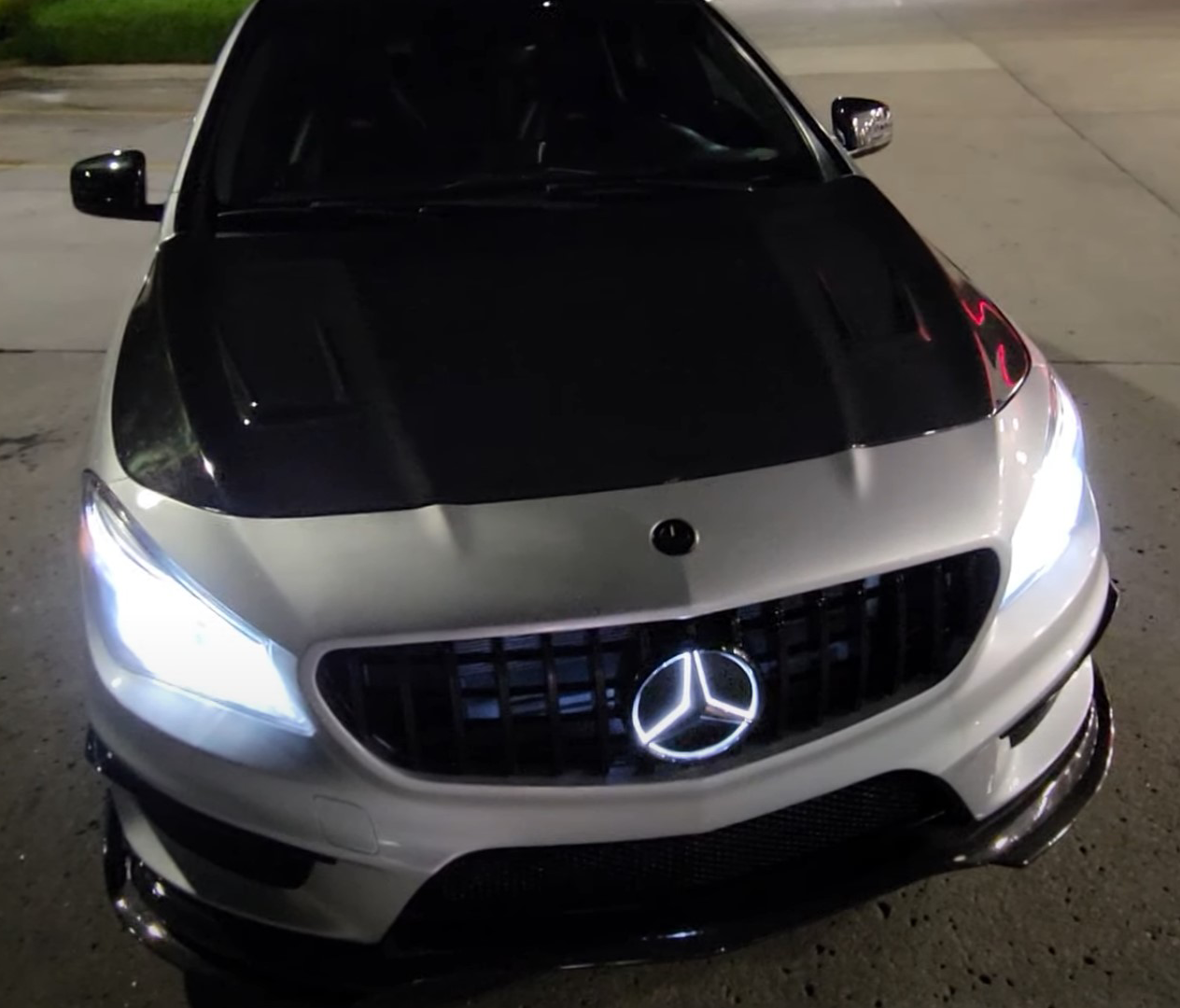 Mercedes Illuminated LED Grille Star (2008-2018)