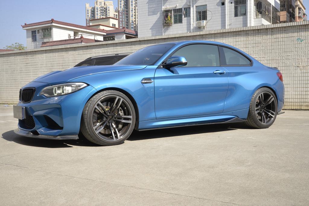 BMW Carbon Fiber MTC Style Side Skirts for F87 M2