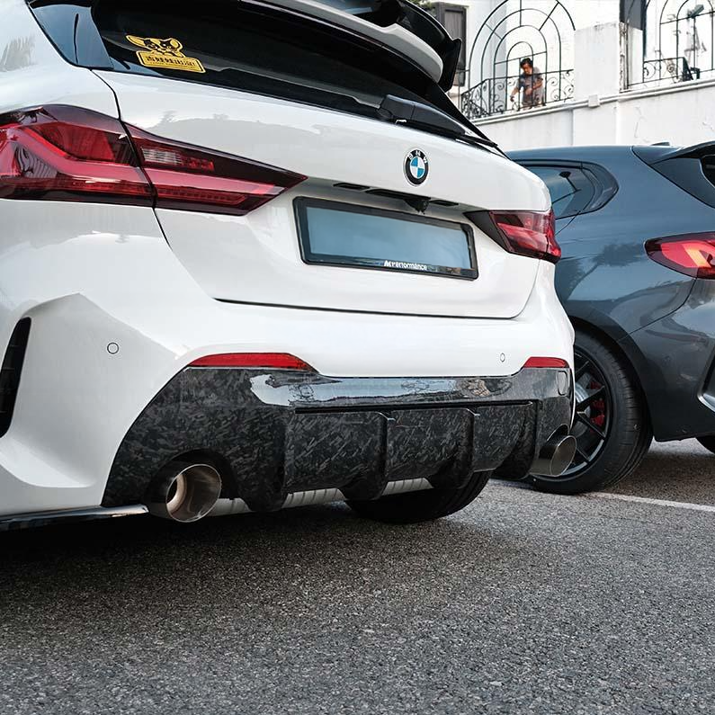 BMW Carbon Fiber M Performance Style Rear Diffuser for F40