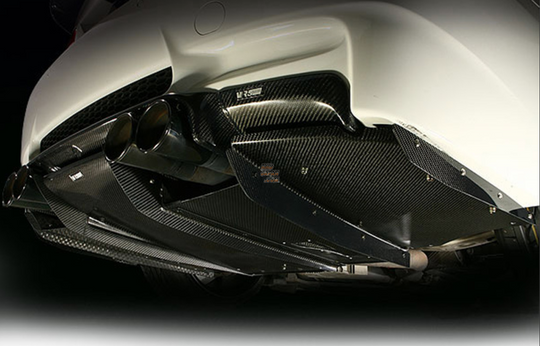 BMW Carbon Fiber Varis Style Rear Diffuser for E92