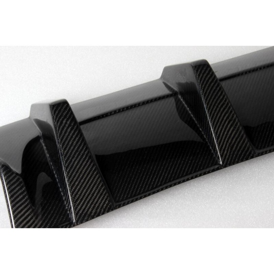 Mercedes Carbon Fiber TMS Style Rear Diffuser for W204 C63 FL