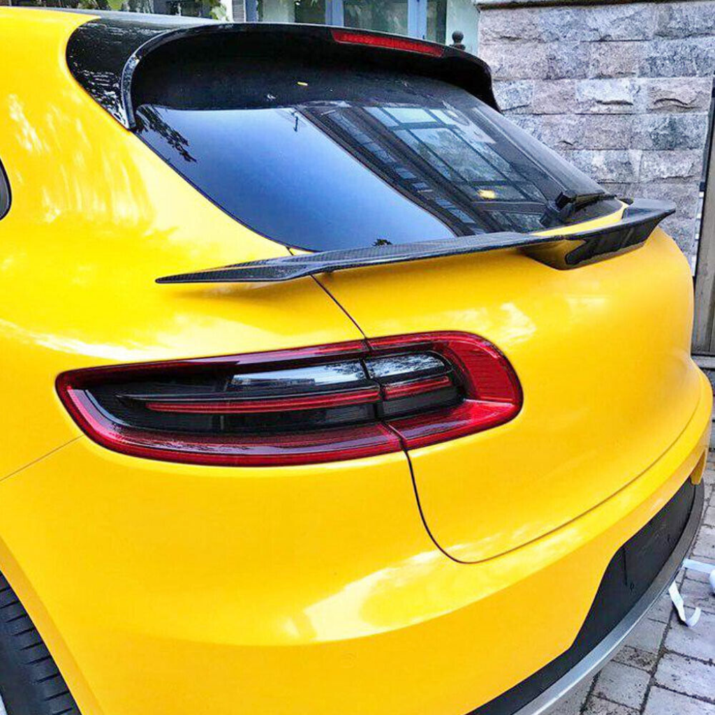 Porsche Carbon Fiber Rear Middle Spoiler for Macan 2014-2017