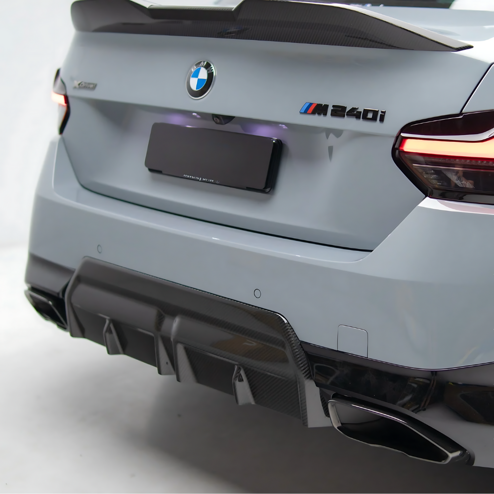 BMW Carbon Fiber M Performance Style Rear Diffuser for G42