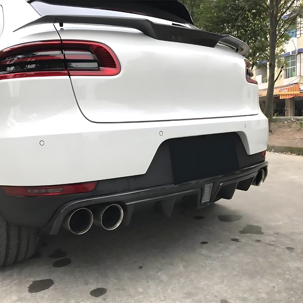 Porsche Carbon Fiber Rear Diffuser for Macan 2014-2020