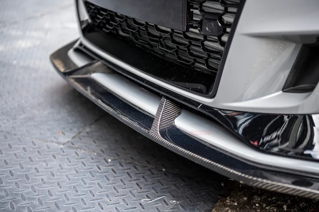 Audi Carbon Fiber JC Style Front Splitter for 8V RS3 FL