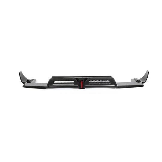 Porsche Dry Carbon Fiber Rear Diffuser with LED for Macan 2022-2023