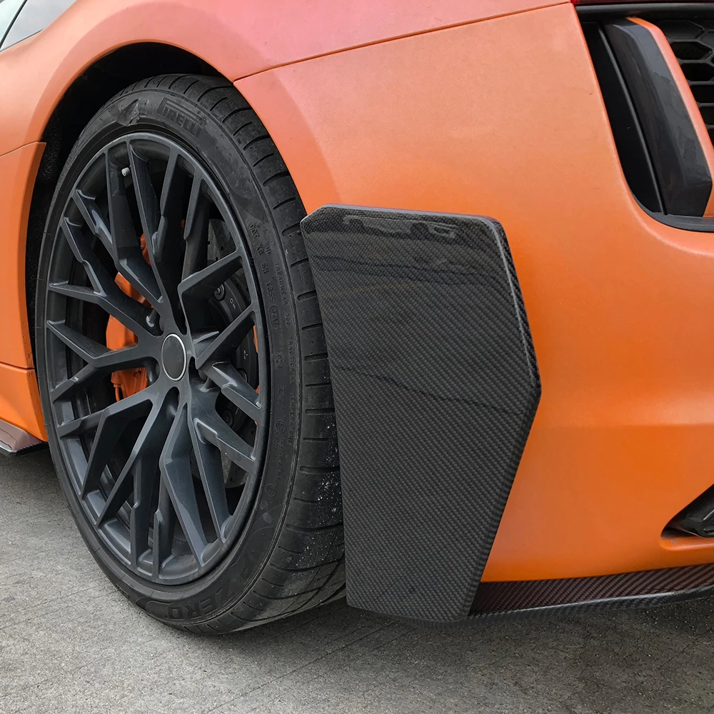 Audi Carbon Fiber EEA Designs Rear Upper Bumper Spats for R8 Gen 2 PFL