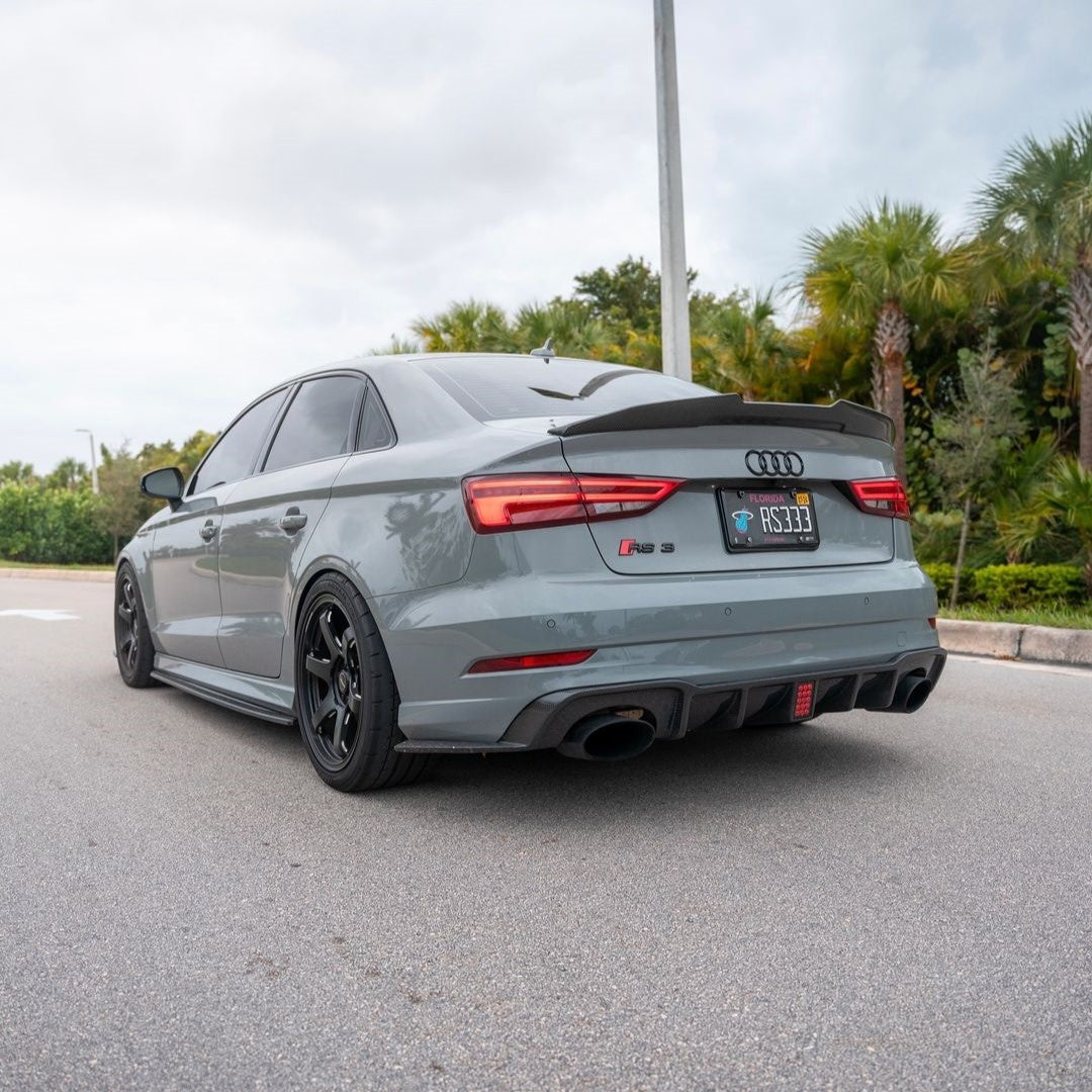 Audi Carbon Fiber EEA Designs Diffuser for 8V RS3