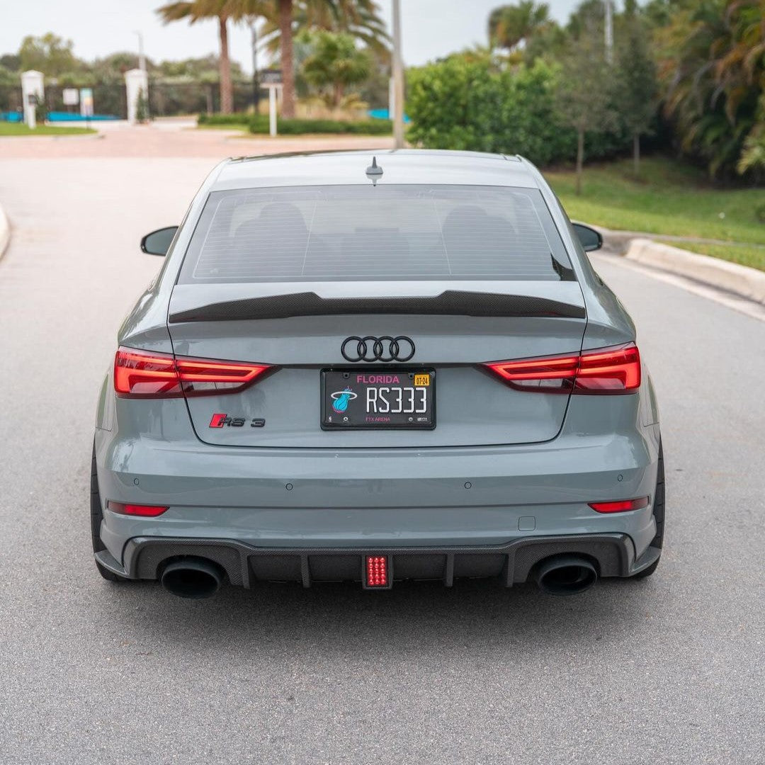 Audi Carbon Fiber EEA Designs Diffuser for 8V RS3