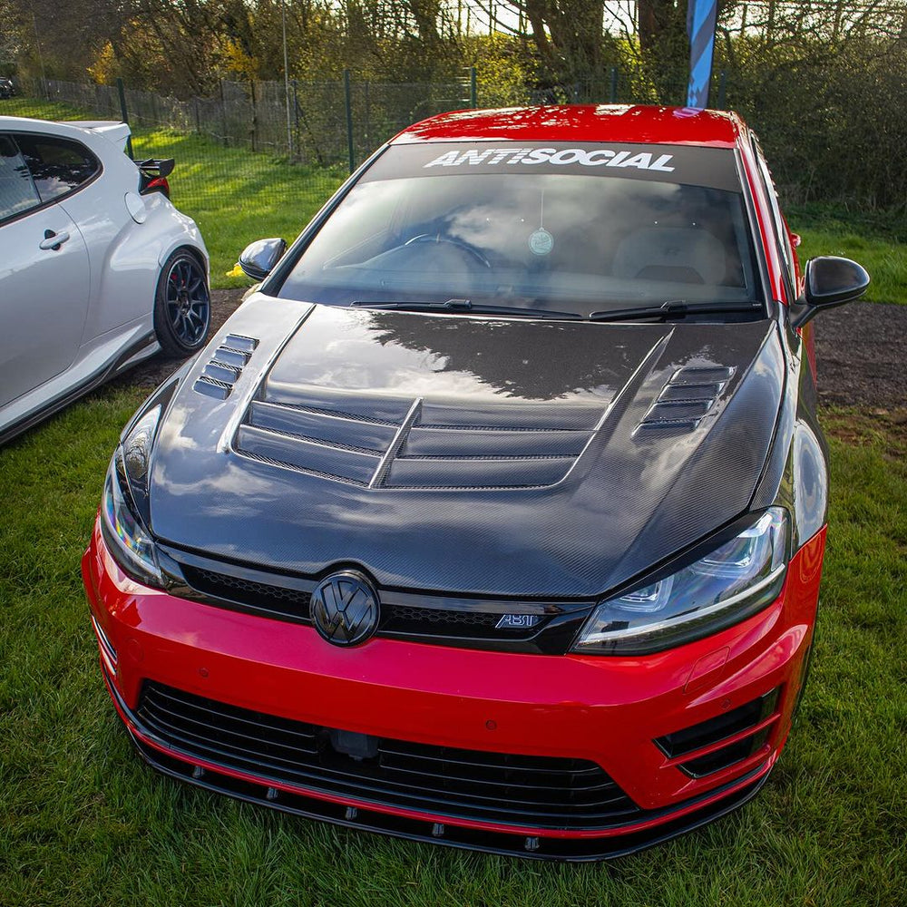 Volkswagen Carbon Fiber VRS Style Hood for Golf MK7 & 7.5