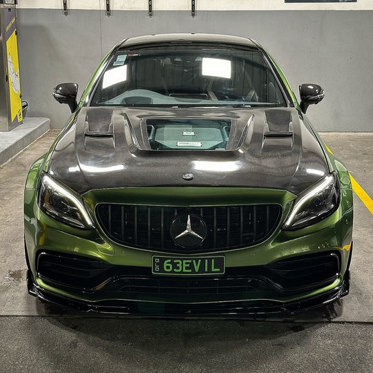 Mercedes Carbon Fiber IMP Style Hood for W205