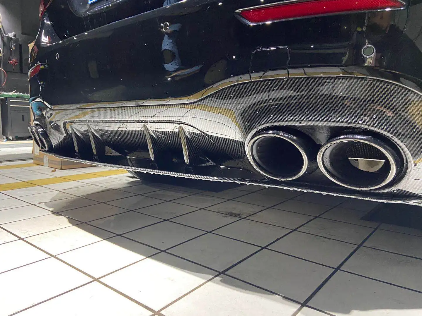 Mercedes Empero Designs Carbon Fiber Rear Diffuser for W177 A45/S