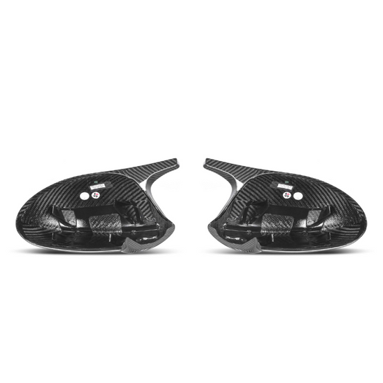 BMW Dry Carbon Fiber M Style Mirror Caps for E92 & E82 Pre-LCI