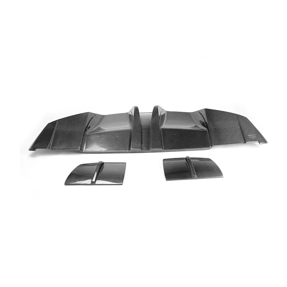 Mercedes Carbon Fiber Piecha Style Rear Diffuser for W117