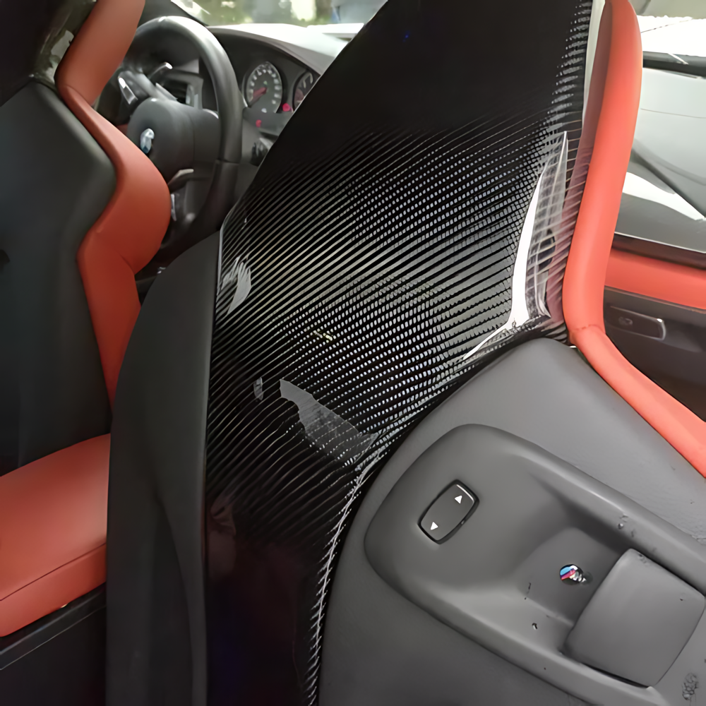 BMW Pre-Preg Carbon Fiber Seat Back Covers for F80 M3 & F82 M4 & F87 M2