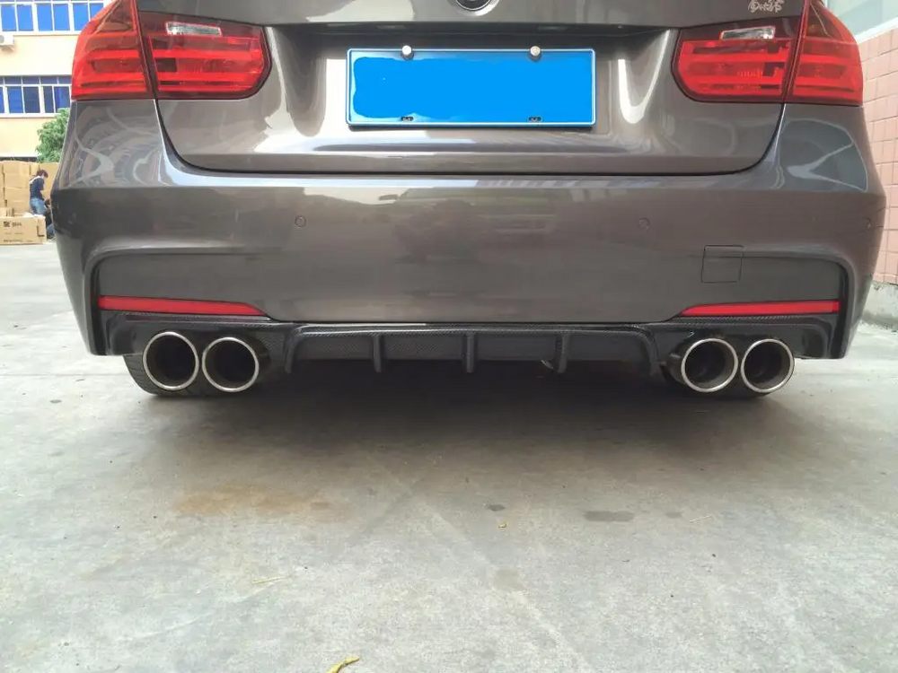 BMW Carbon Fiber JCS Style Rear Diffuser for F30