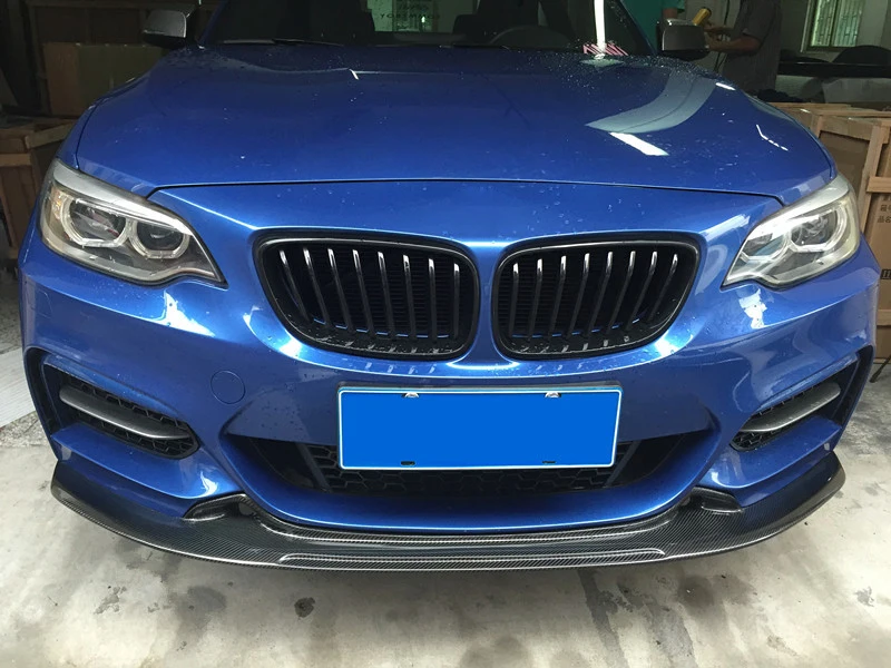 BMW Carbon Fiber Exotics Style Front Splitter for F22