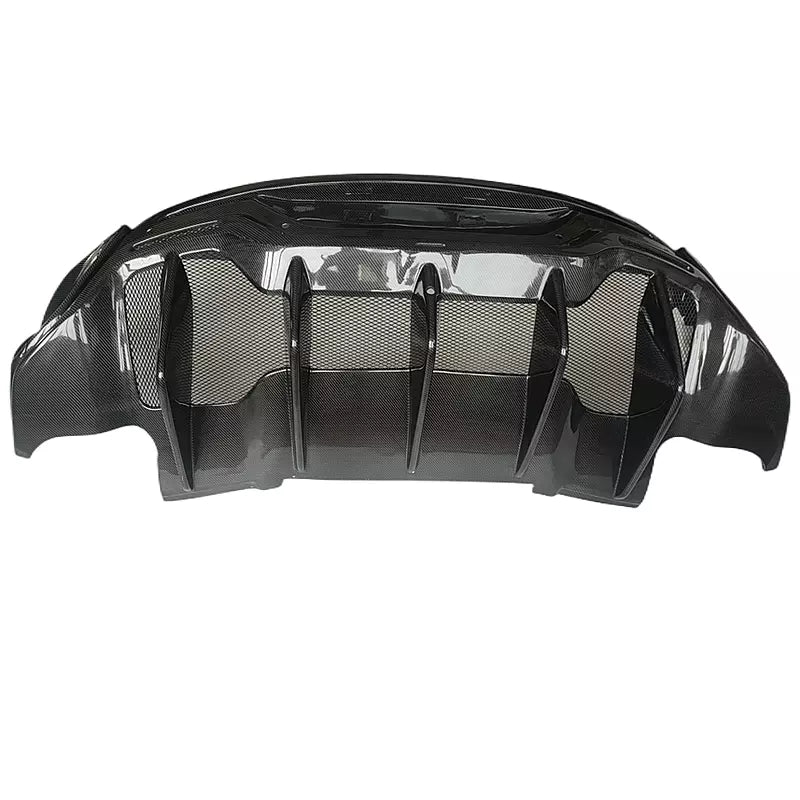 McLaren Pre-Preg Carbon Fiber 600LT Style Rear Bumper & Diffuser for 540C & 570GT & 570S
