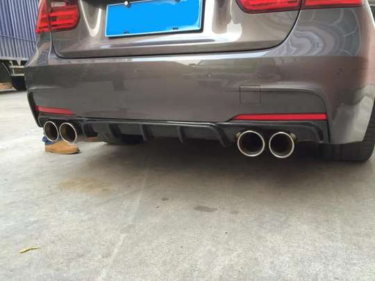 BMW Carbon Fiber EEA Designs Rear Diffuser for F30