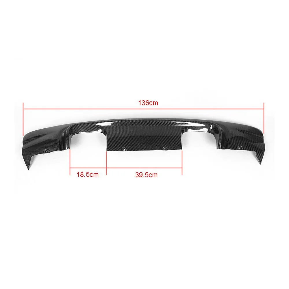 BMW Carbon Fiber CSL Style Rear Diffuser for E46 M3