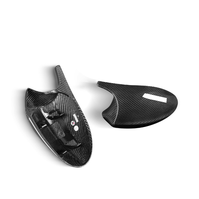 BMW Dry Carbon Fiber M Style Mirror Caps for E92 & E82 Pre-LCI