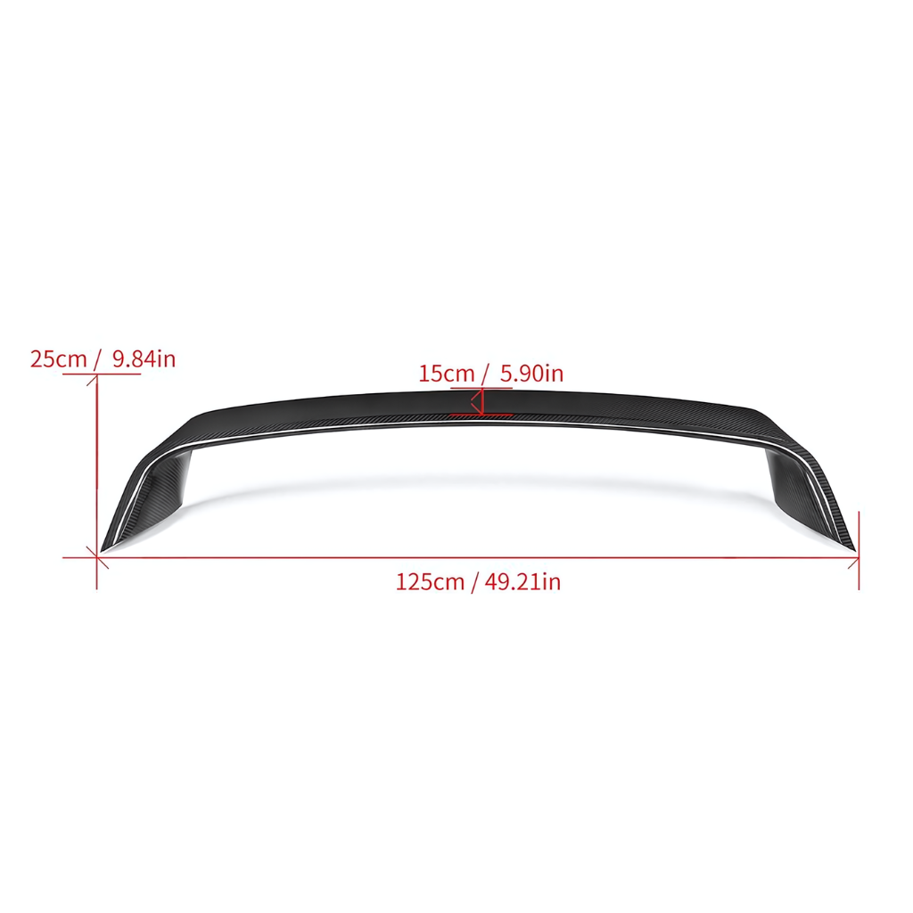 BMW Pre-Preg Carbon Fiber EEA Designs Rear Spoiler for G42 & G87 M2