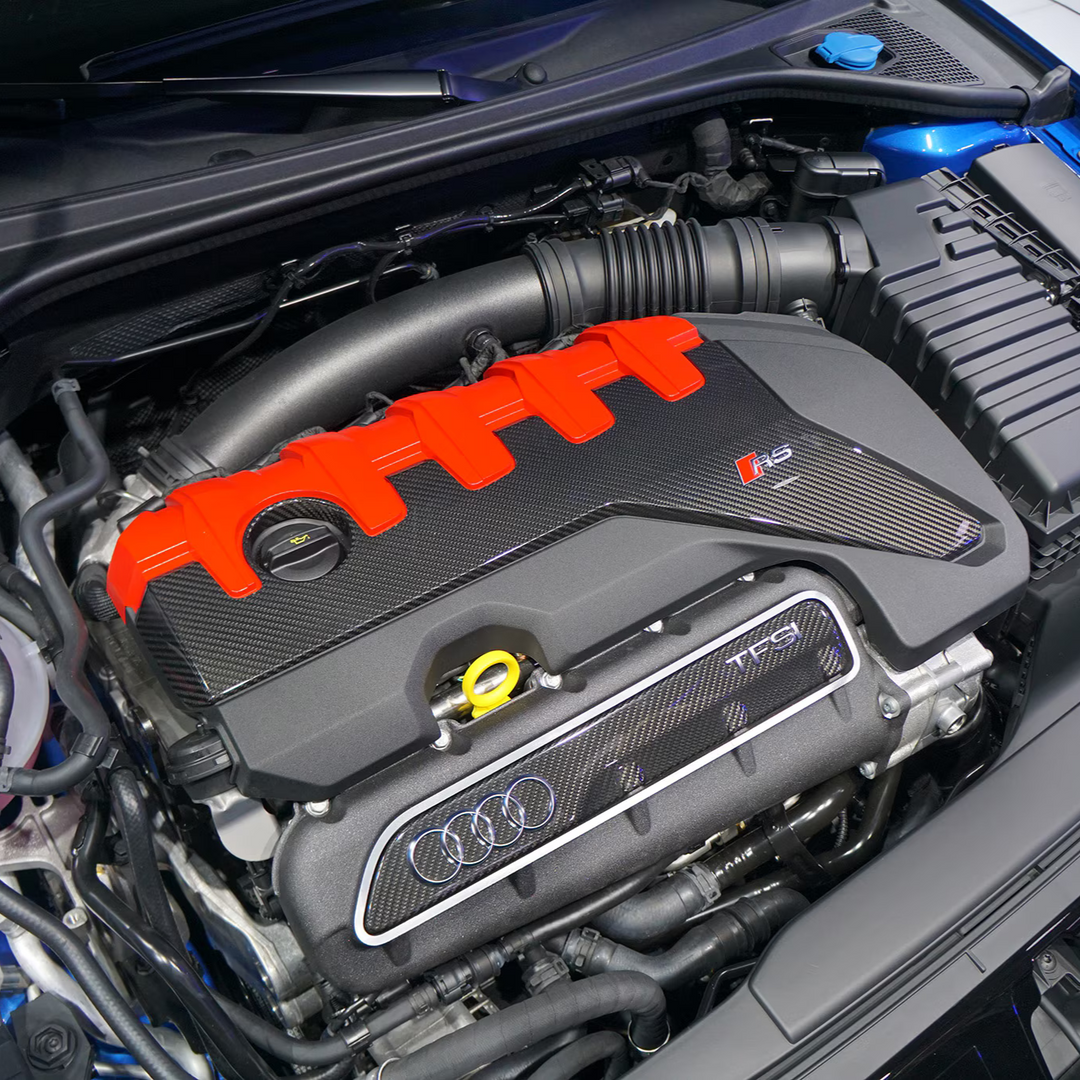 Audi Carbon Fiber Engine Cover Trim for RS3 & RSQ3 & TTRS