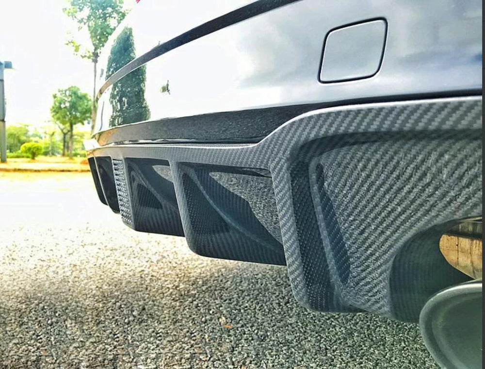 Audi Carbon Fiber JC Style Rear Diffuser for 8V RS3