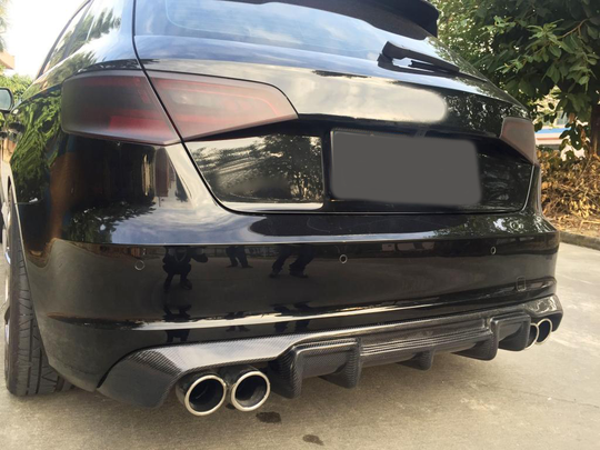 Audi Carbon Fiber Rear Diffuser for 8V Hatchback PFL