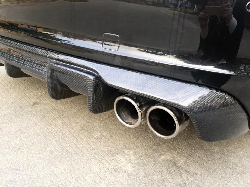 Audi Carbon Fiber Rear Diffuser for 8V Hatchback PFL