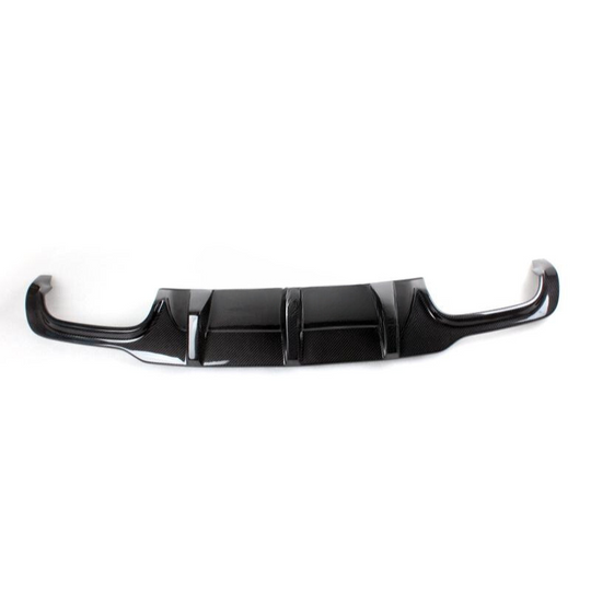 Mercedes Carbon Fiber TMS Style Rear Diffuser for W204 C63 FL