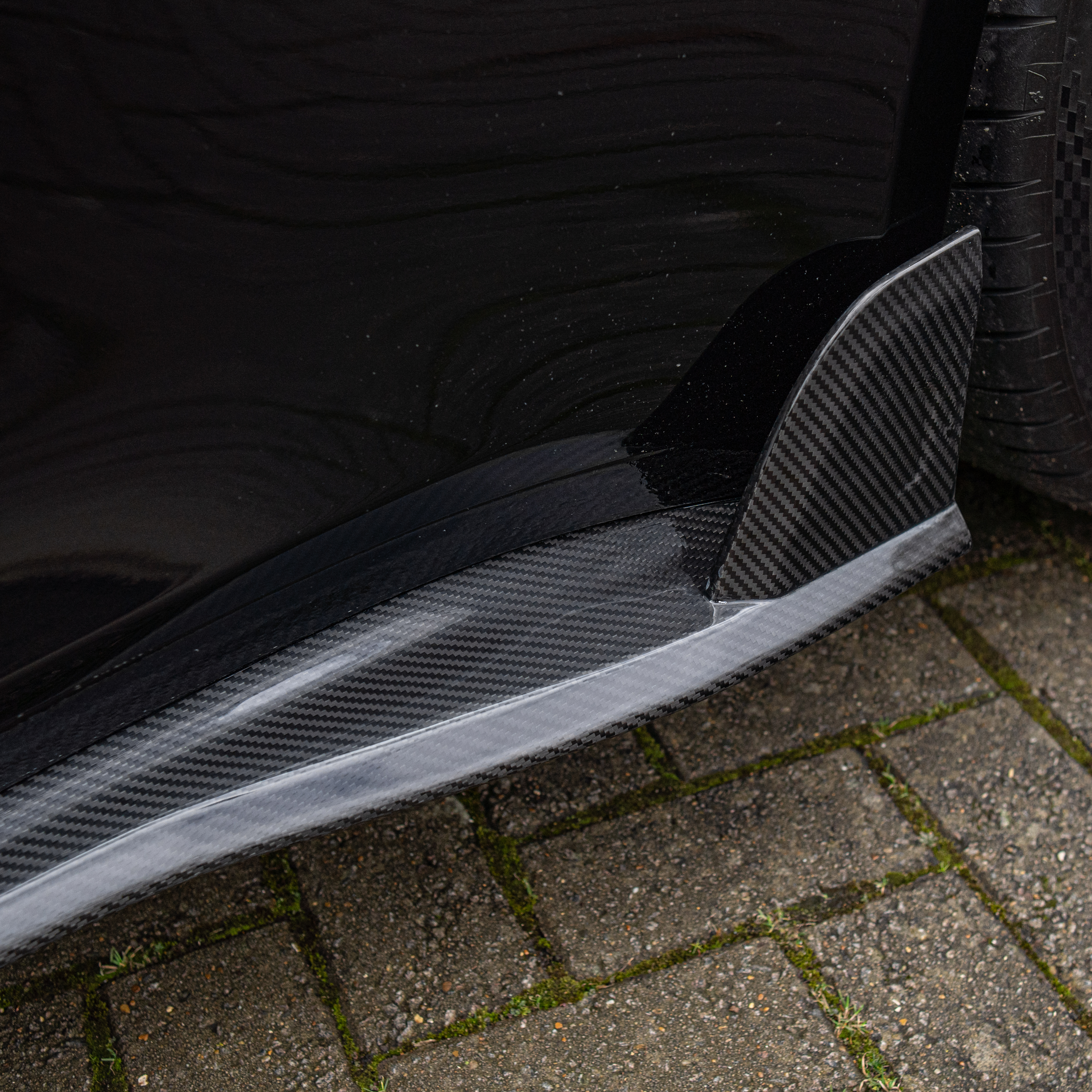 Porsche Pre-Preg Carbon Fiber JSL Style Side Skirts for 992 911 Turbo S