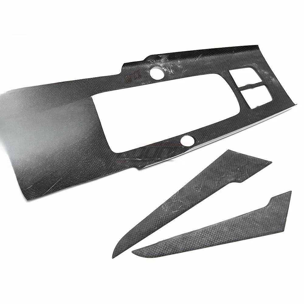 Audi Forged Carbon Fiber Interior Center Console & Dash Trim for 8V