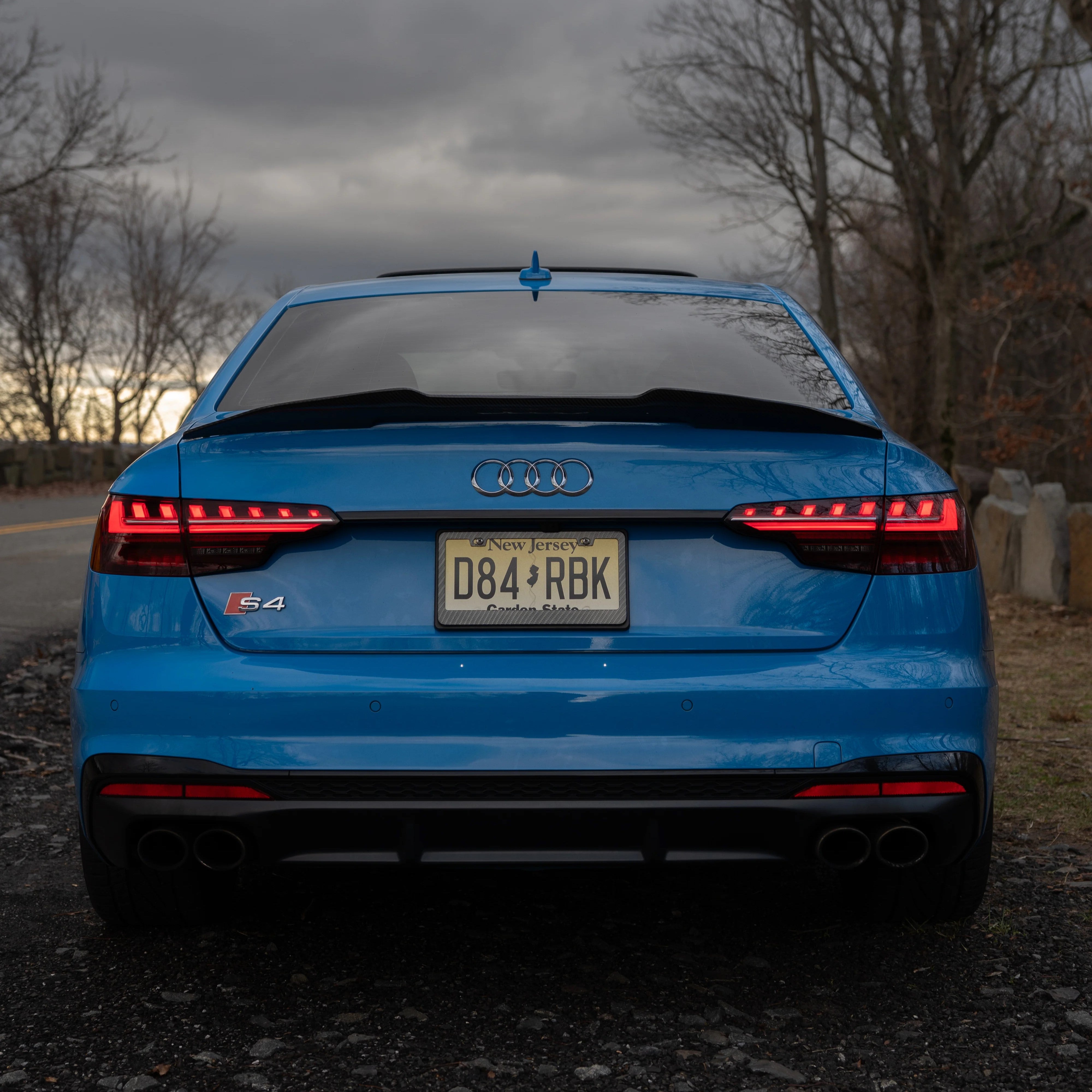 Audi Carbon Fiber PSM Style Rear Spoiler for B9