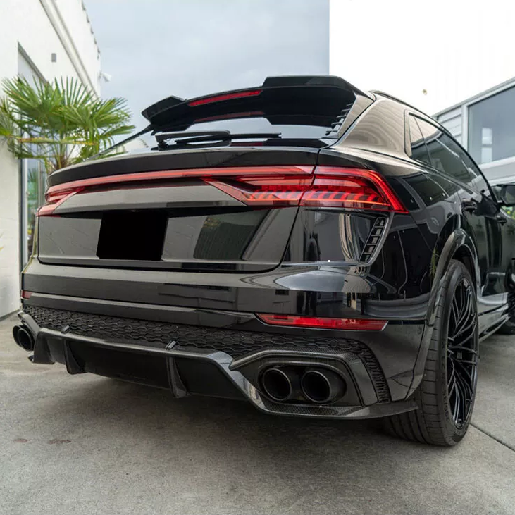 Audi Carbon Fiber ABT Style Rear Diffuser for 4M RSQ8