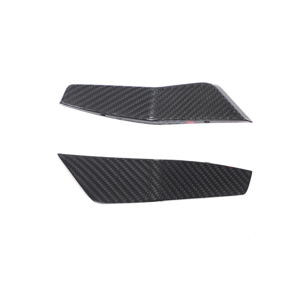 Audi Pre-Preg Carbon Fiber ABT Style Front Canards for C8 RS6 & RS7