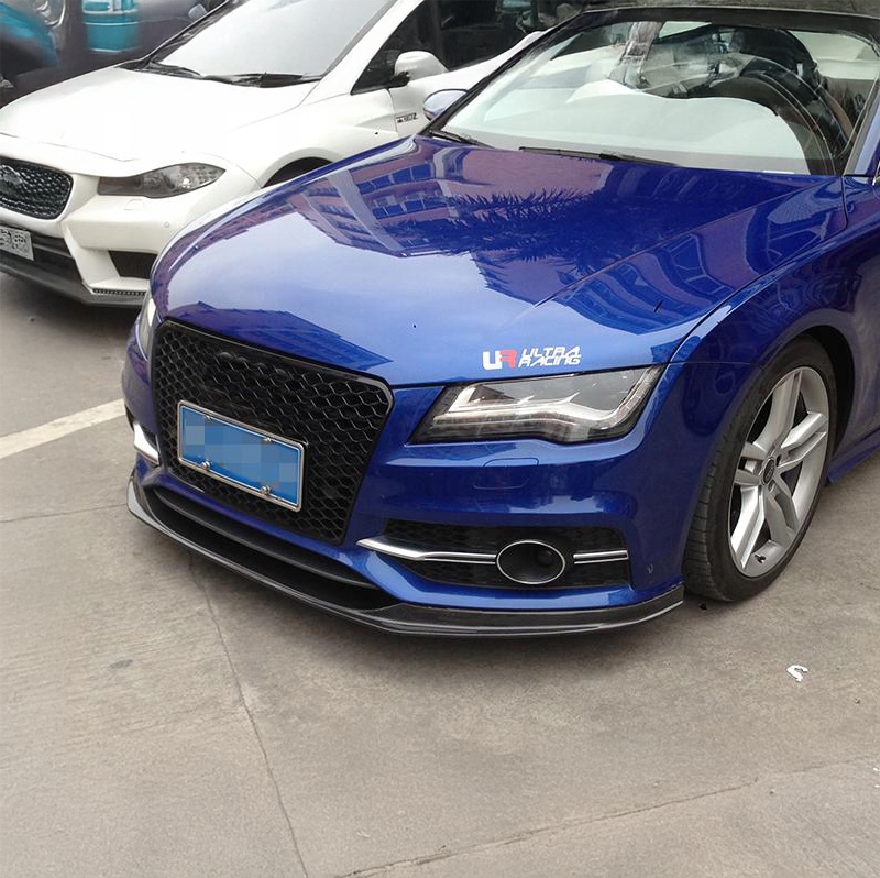 Audi Carbon Fiber KC Style Front Splitter for C7 A7 & S7