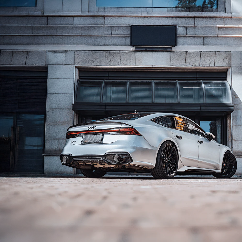 Audi Carbon Fiber JSL V2 Style Rear Spoiler for C8 & C8.5 A7 & S7 & RS7