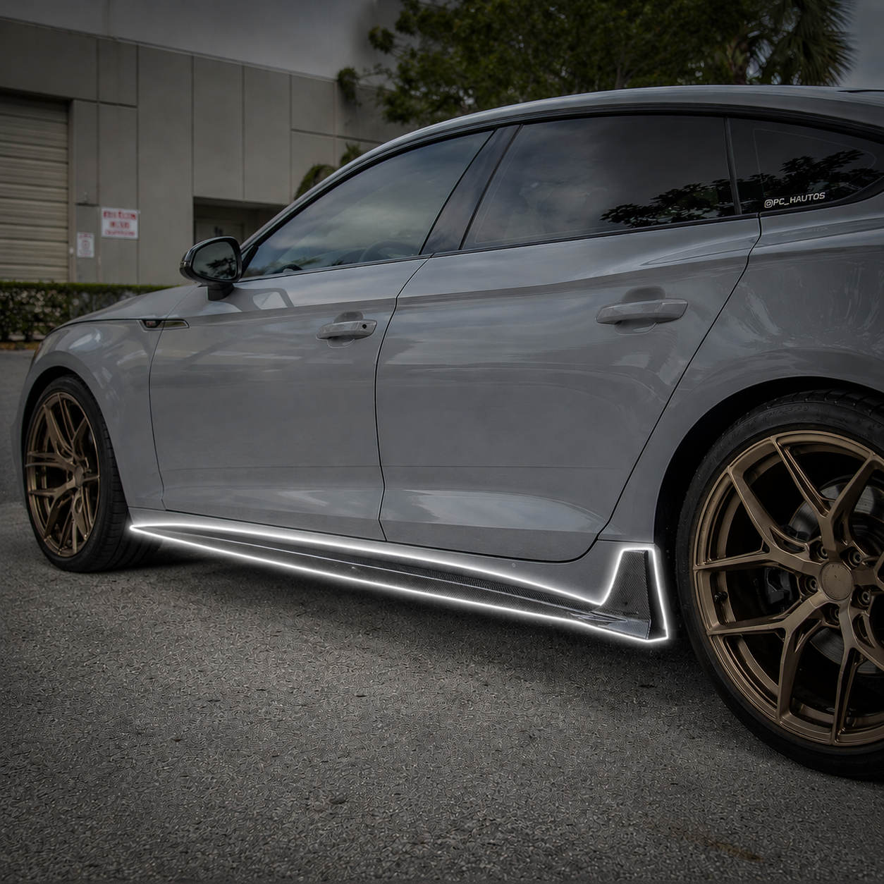Audi Carbon Fiber JSL Style Side Skirts for B9.5 A5 / S5