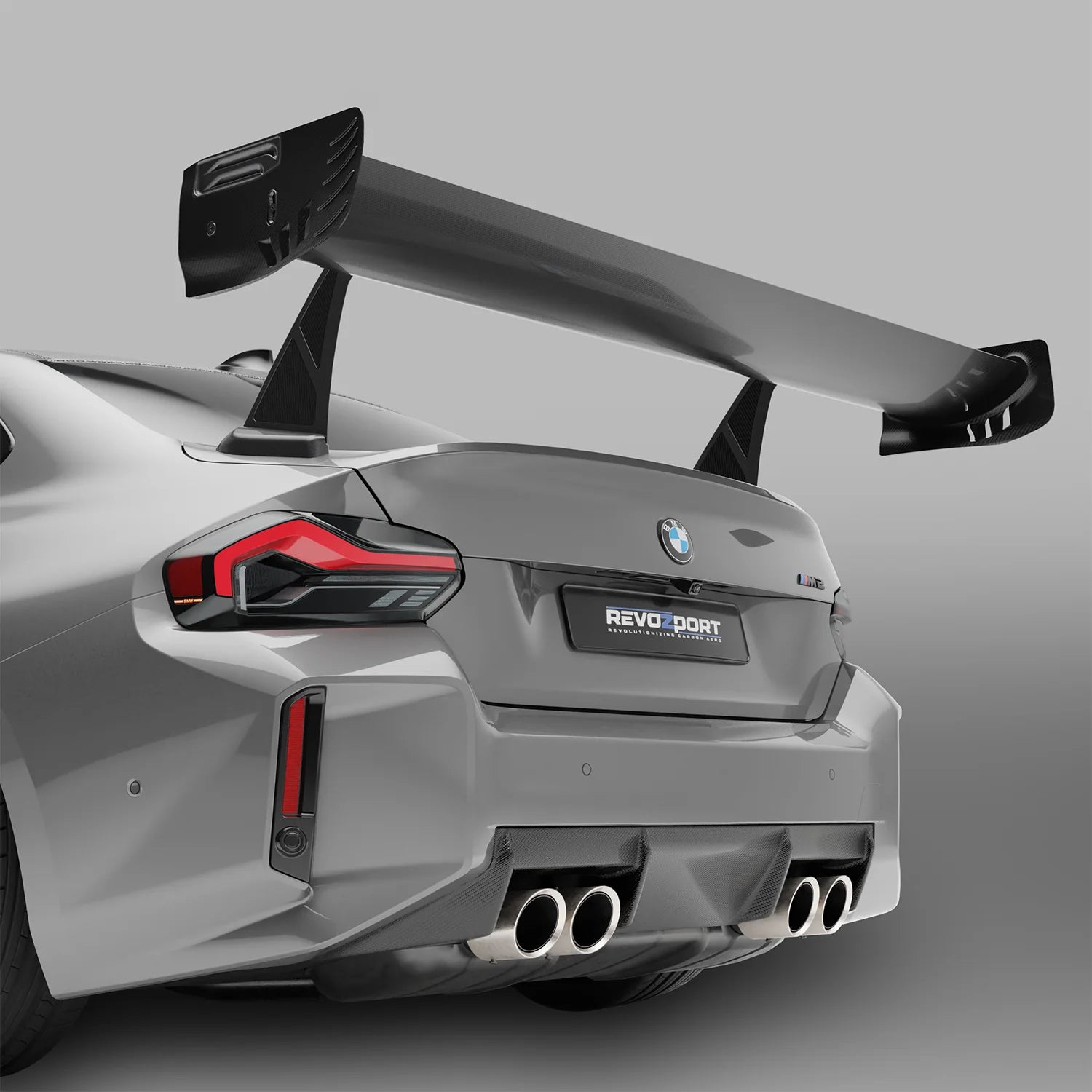 BMW RZ-R Pre-Preg Carbon Fiber Spoiler for G87 M2