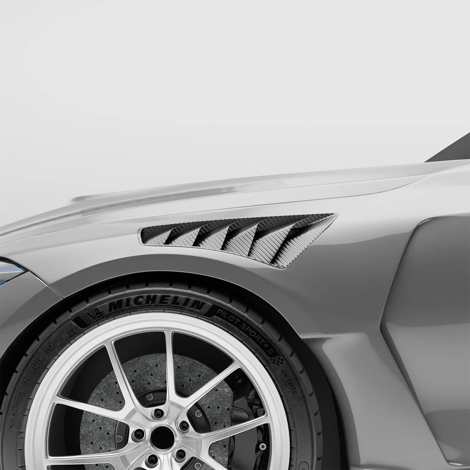 BMW RZ-R Pre-Preg Carbon Fiber Front Fenders for G80 M3