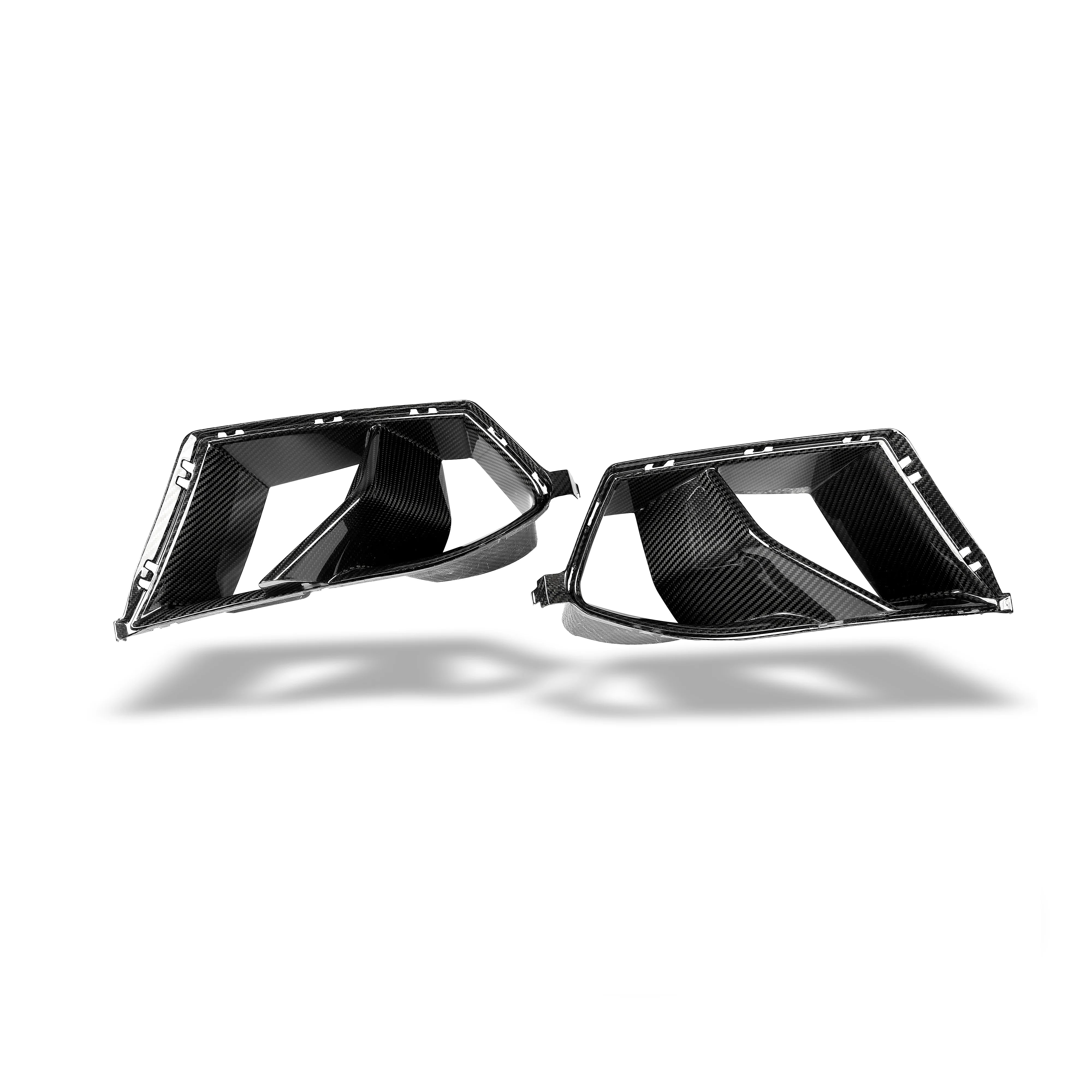BMW RZ-R Pre-Preg Carbon Fiber Front Bumper Inlets for G80/G81 M3