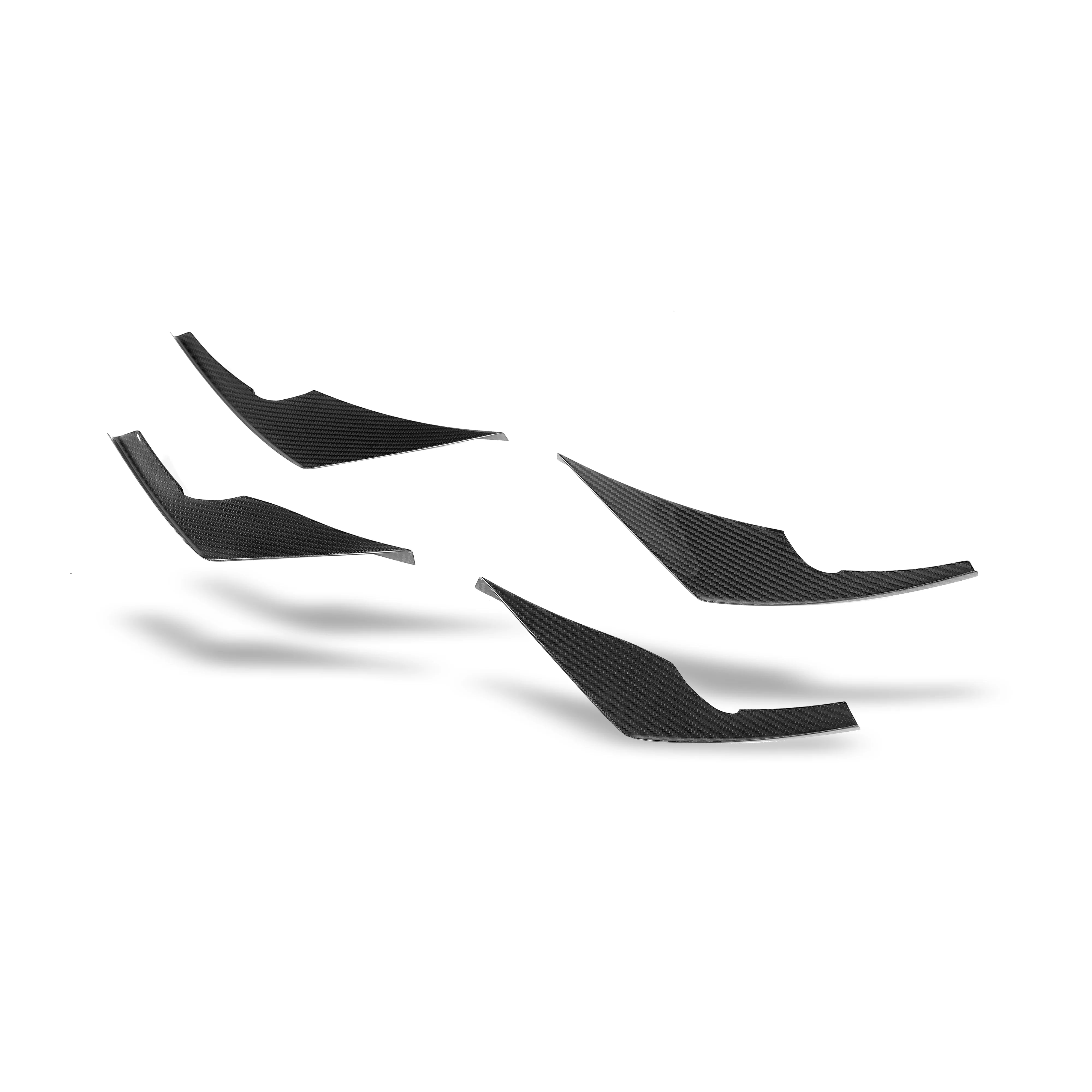 BMW RZ-R Pre-Preg Carbon Fiber Front Bumper Canards for G80/G81 M3